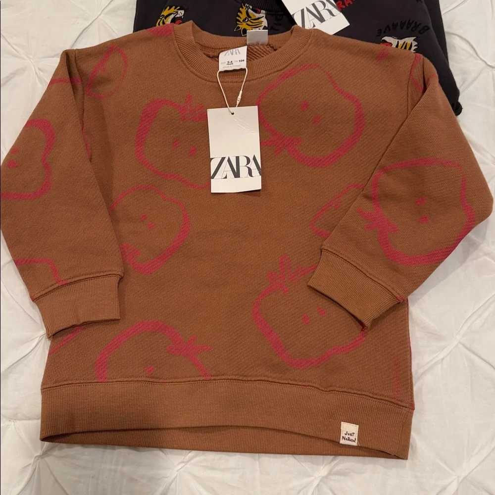 New Zara 2 Sweaters Size 3-4 Years